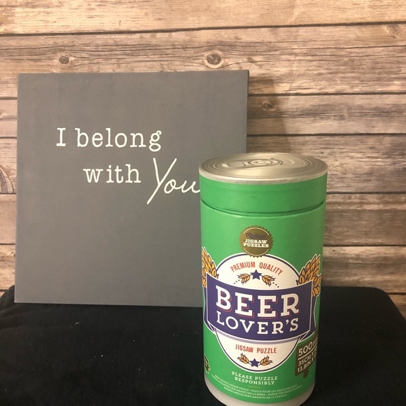 Beer Lovers Jigsaw Puzzle NWT - Picture 6 of 6